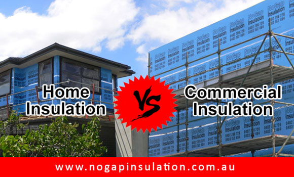 Comparing Home and Commercial Insulation